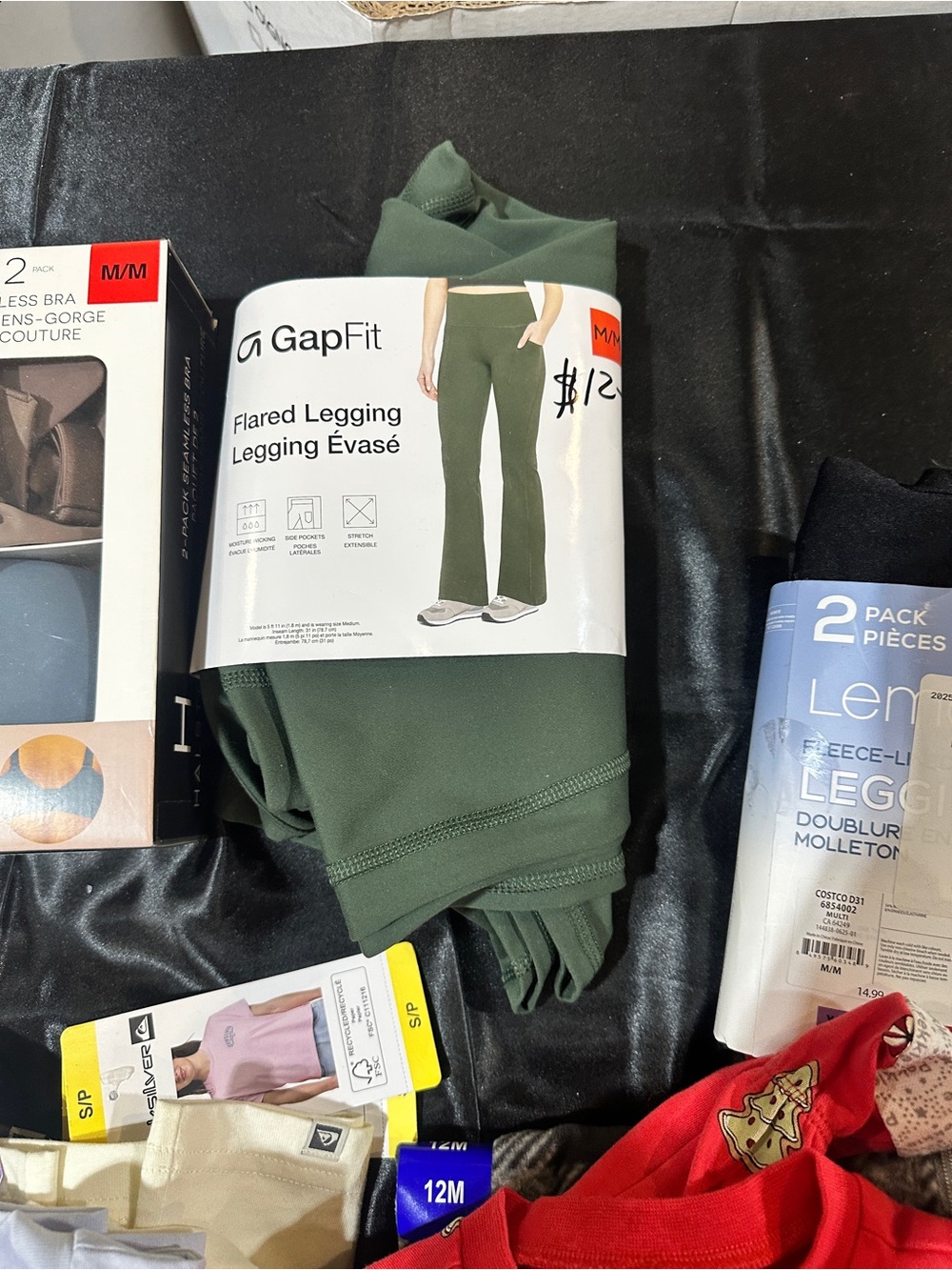 GAP Olive Green Flared Leggings